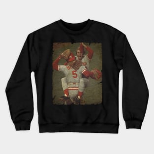 Will McEnaney and Johnny Bench - 1975 WS Crewneck Sweatshirt